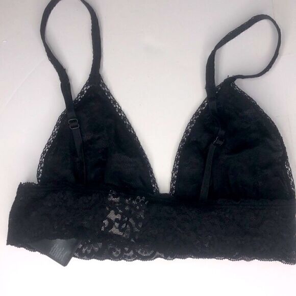 DIVIDED H&M Basic Black Lace Bra, Size (6) - Picture 4 of 5
